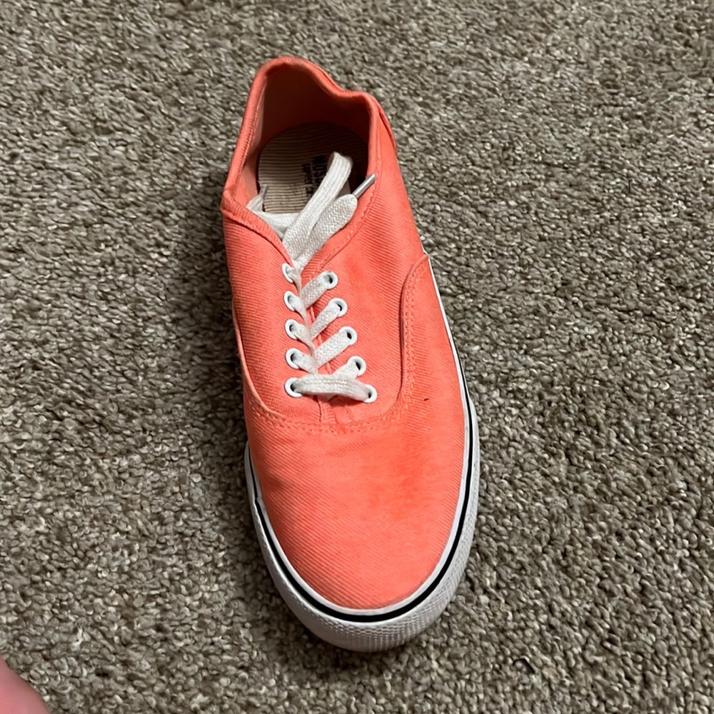 Coral sneakers